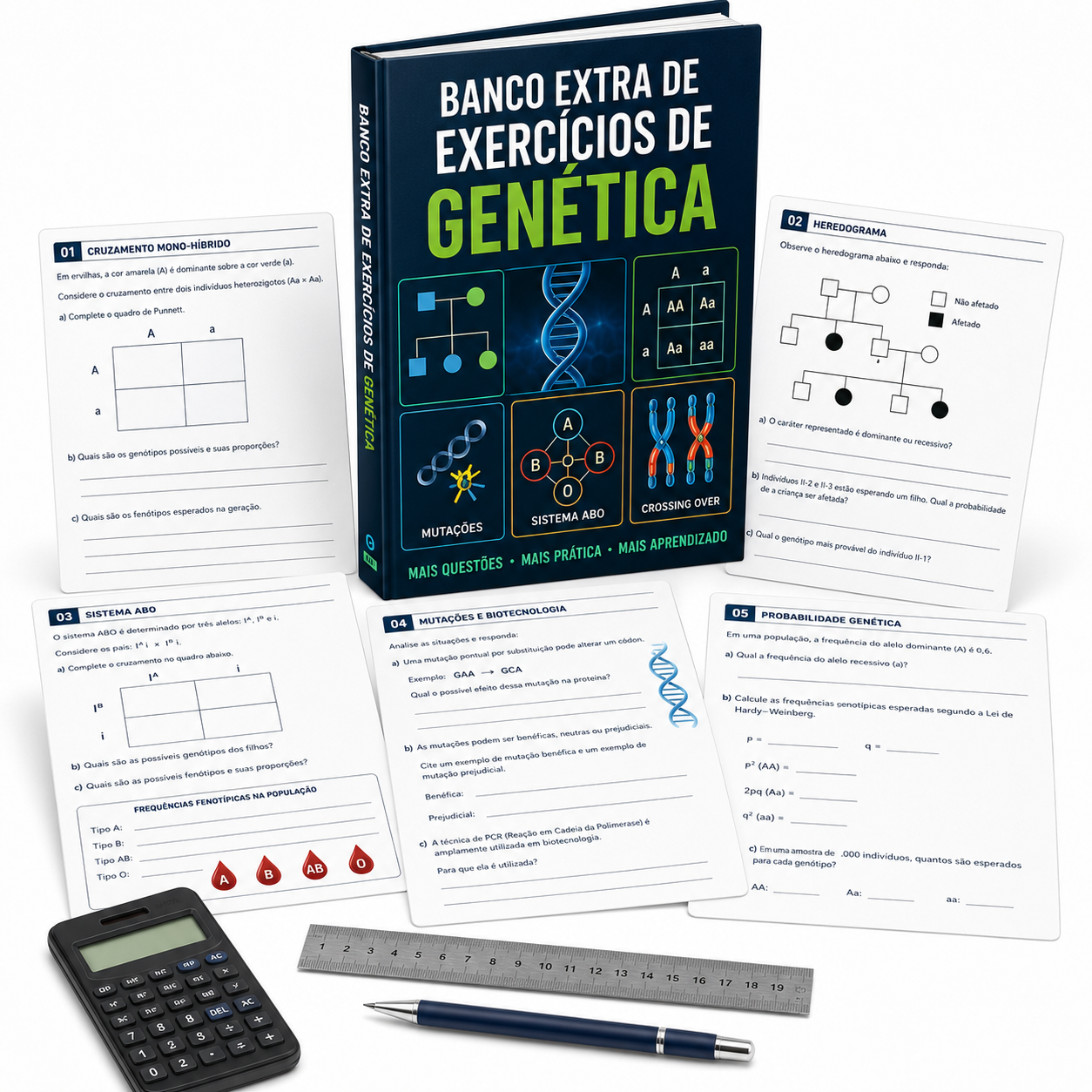 Banco Extra De Exercícios De Genética