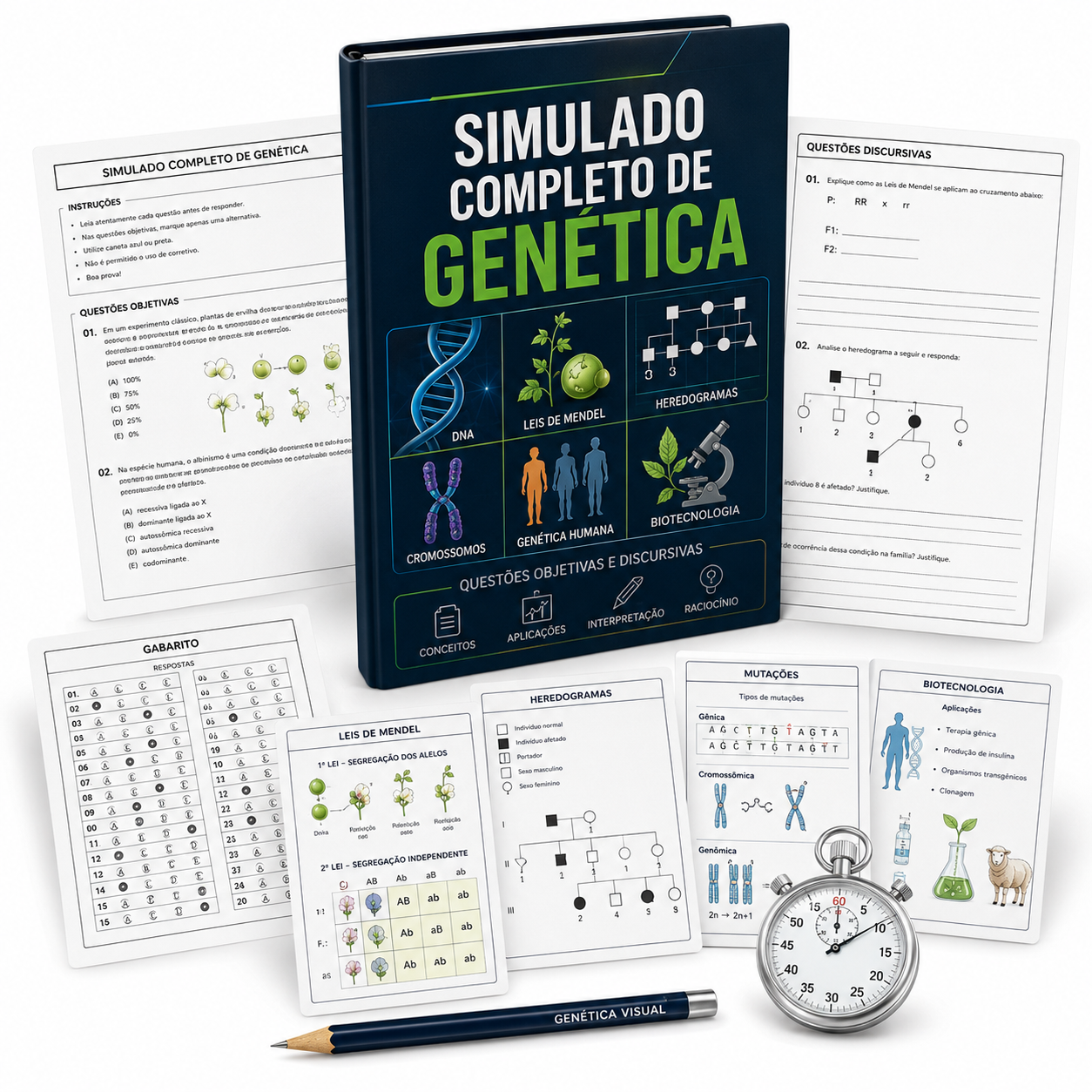 Simulado Completo De Genética