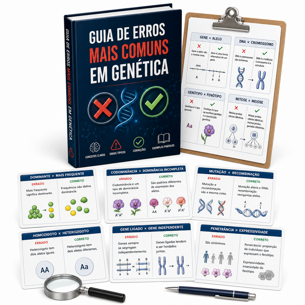 Guia De Erros Mais Comuns Em Genética